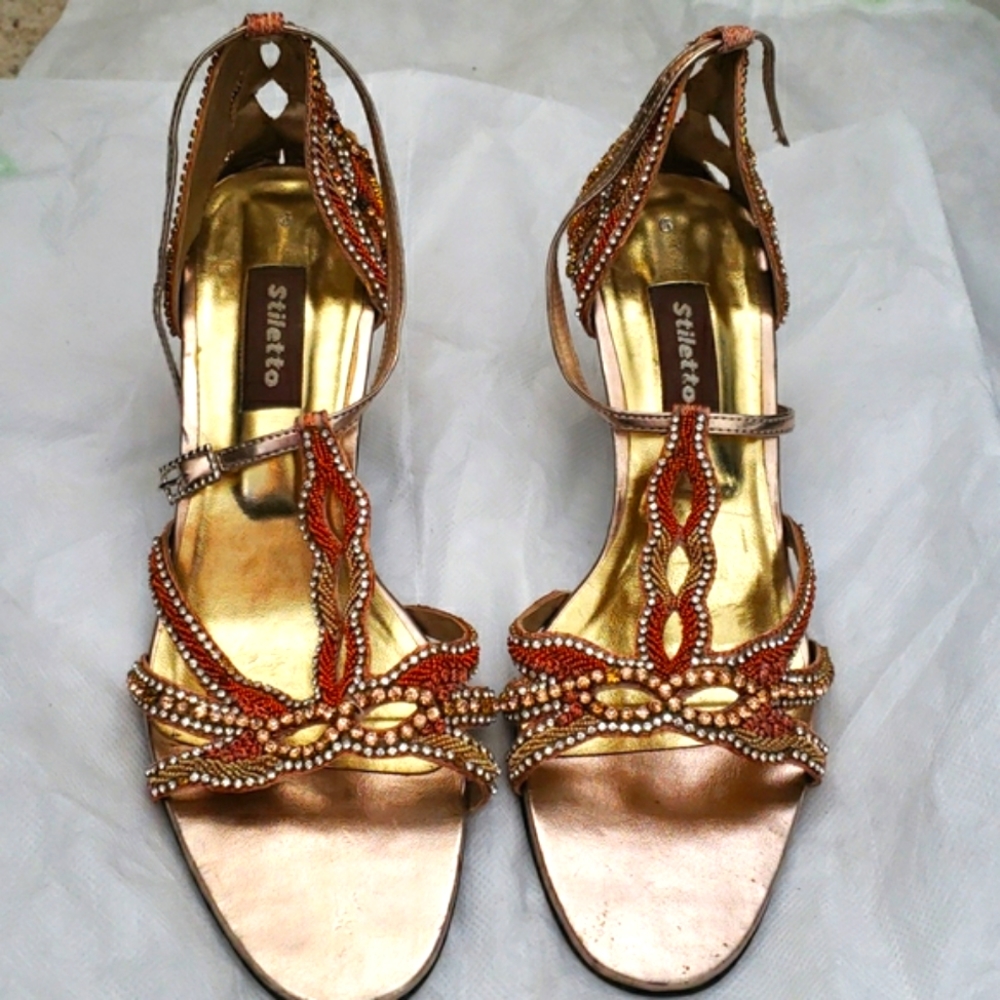 Formal Peach Heels